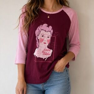 Svaha Emilie du Chatelet Organic Cotton Graphic Shirt Science STEM Academia Math